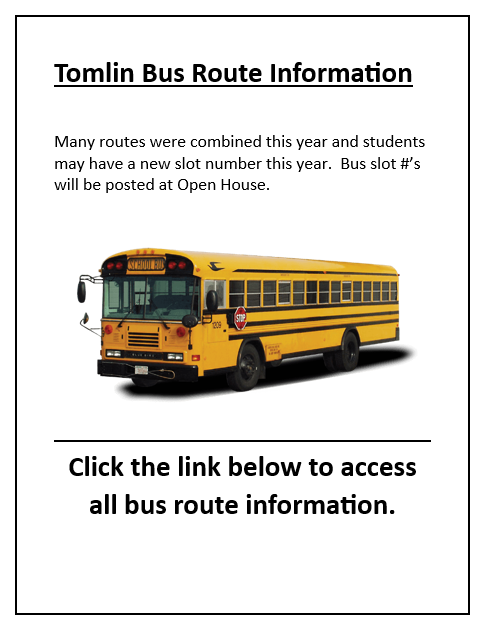  School Bus Information